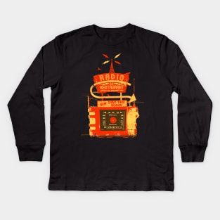 RADIO RESTAURANT Kids Long Sleeve T-Shirt